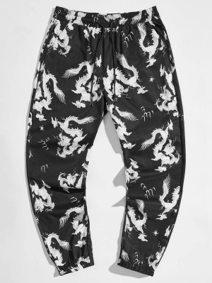 Quần Nam Dây kéo Thú vật Đường phố